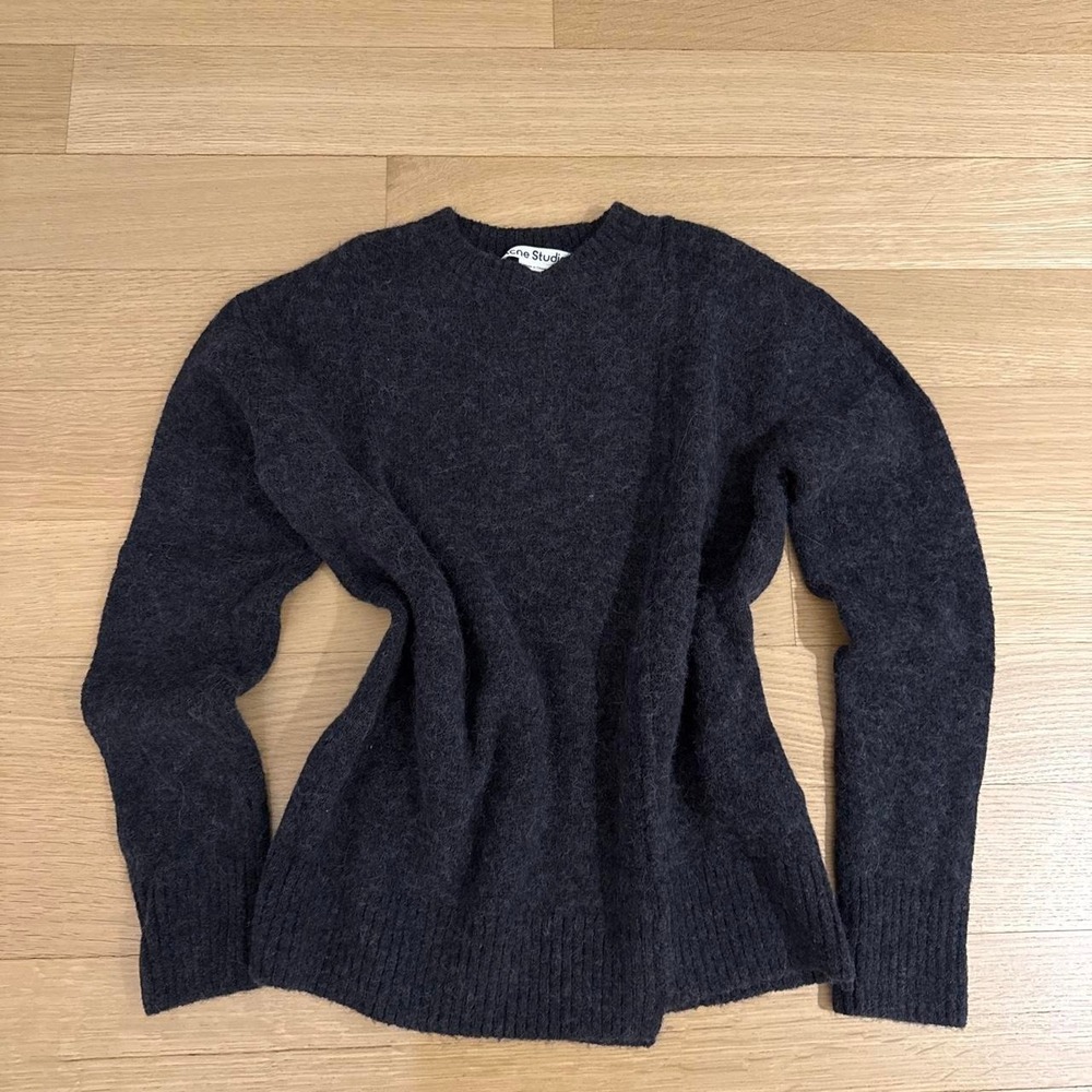 Acne Studios Charcoal Gray Sweater